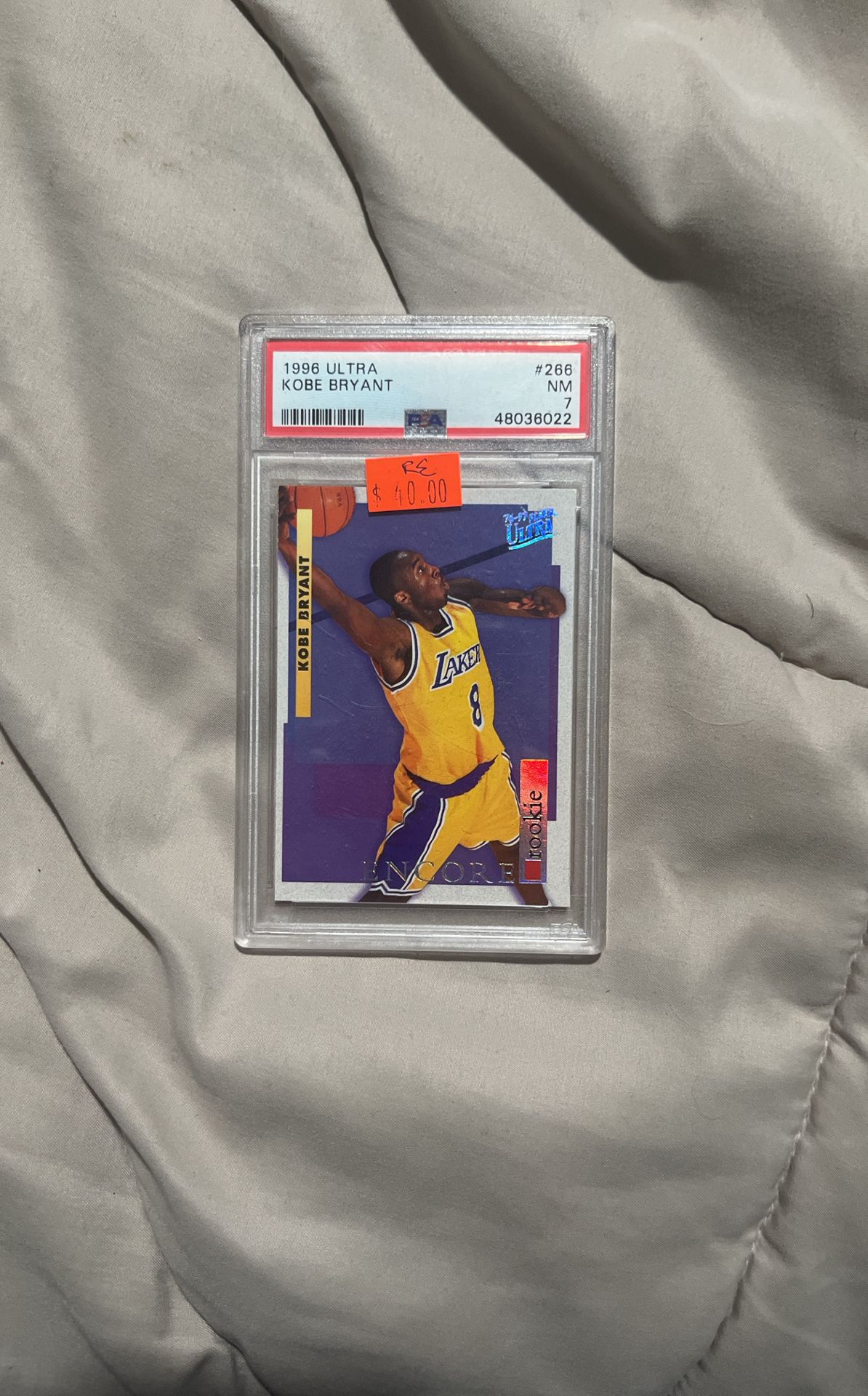 Kobe Bryant rookie card