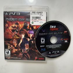 Dead or Alive 5 PlayStation 3 PS3 Video GAME