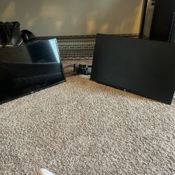 Two Monitors W/ Stand