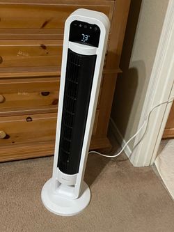 38” OmniBreeze tower fan - like new.