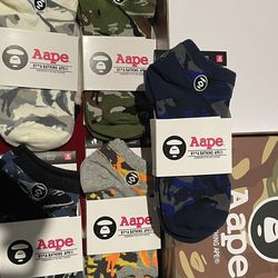 Bape camo socks-5 pairs different colors