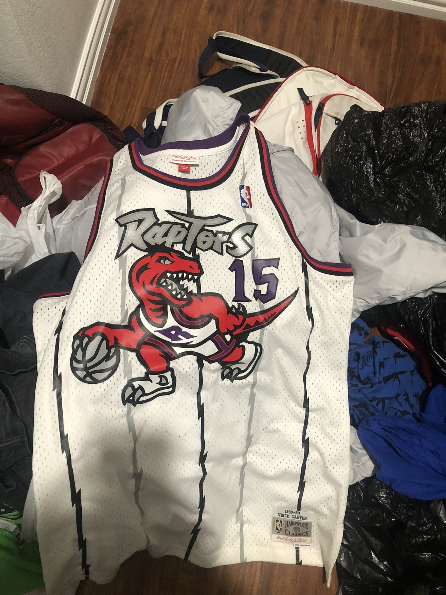 Toronto Raptors Vince Carter Mitchell & Ness NBA Jersey