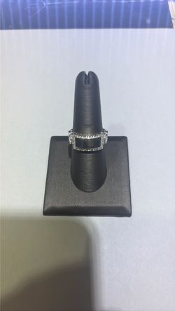 Chino link silver ring