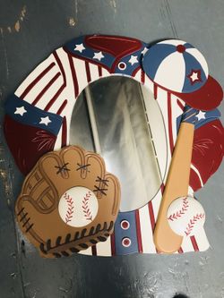Baseball mirror