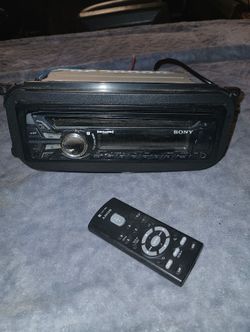 Sony Car Stereo 