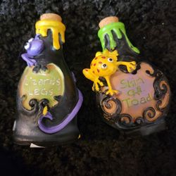Halloween Potion Bottles decor