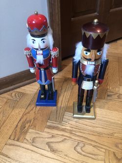 Pair Of Wood Nutcrackers