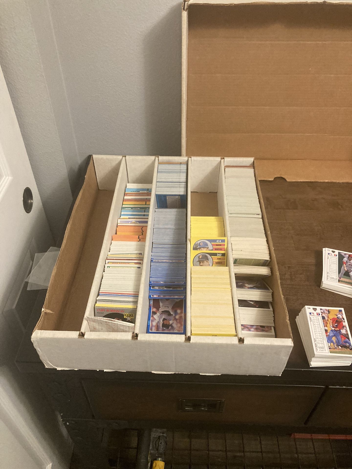 1991 Baseball Cards, Fleer, Don Russ, Upper Deck Tops, 40 Etc.