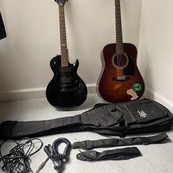 LTD ESP EC-50 Electric + Ibanez Performance Acoustic (Bundle or Individually)