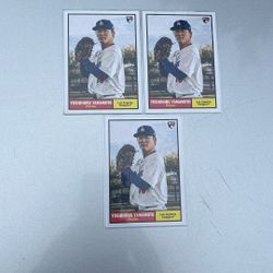 3 Yamamoto Rookies