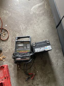 Starter. Exide.   12v Charger