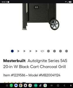 Masterbuilt auto-ignite grill