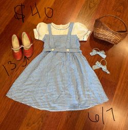 Wizard of Oz - Dorothy Halloween Costume