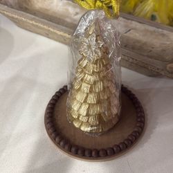 9 Inch Tall Christmas Tree Candle