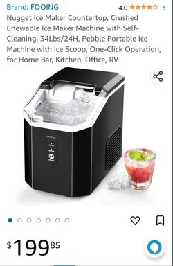 Counter Top One Touch Ice Machine