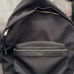 Saint Laurent YSL Backpack Black 