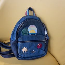 Coach summer theme MINI backpack 
