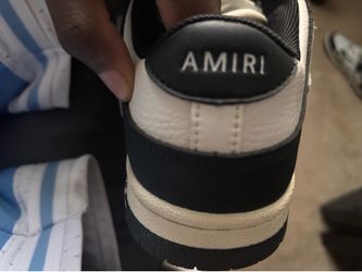 Amiri skeleton shoes