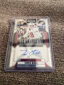 Tanner McKee Rookie Auto Card