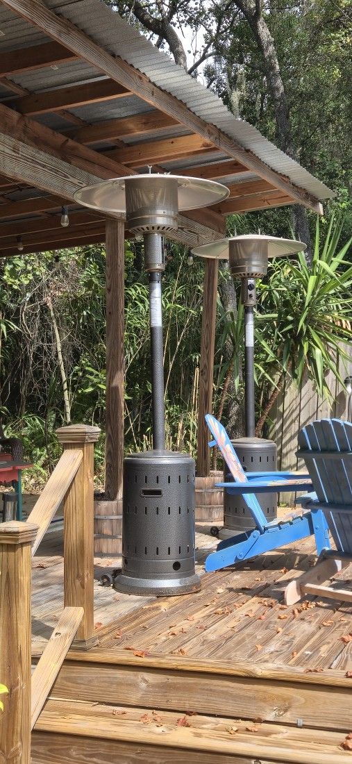 2 Outdoor Propane Heaters