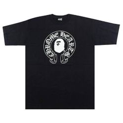 Black 1:1 Bape/Chrome Hearts Shirt