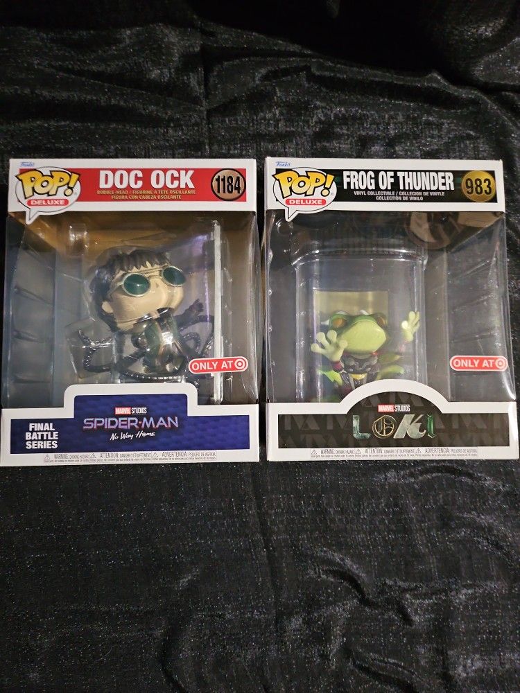 Doc Ock And Frog Of Thunder Funko