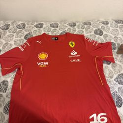 Scuderia Ferrari F1 Charles Leclerc Tee 2024 XXL