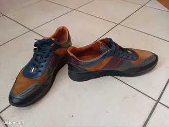 Bally NYC Leather & Suede Sneakers