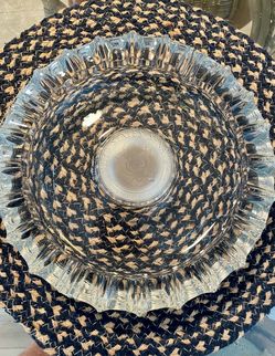 U. S. SENATE OFFICIAL CLEAR GLASS ASHTRAY/BOWL