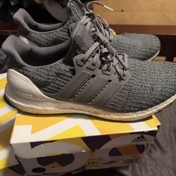 Adidas UltraBOOST 4.0 Gray Sz 10.5