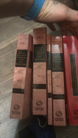 Judicial council of California civil jury instructions