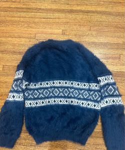 BDG Urban Outfitters Fuzzy Fair lsle sweater
