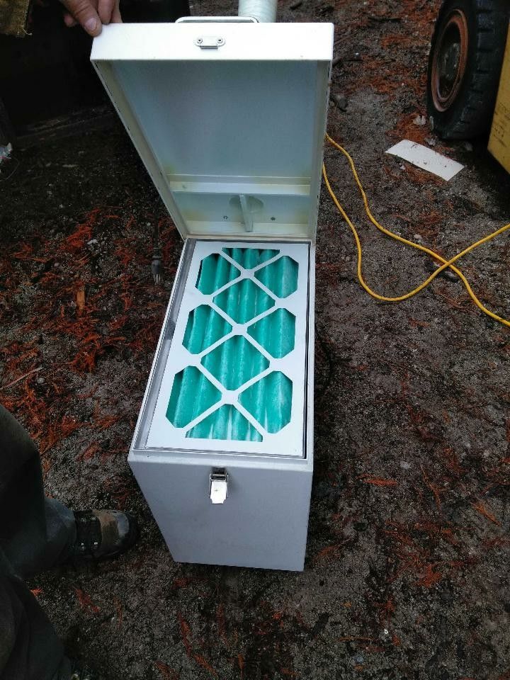 HEPA filter can be used for nails