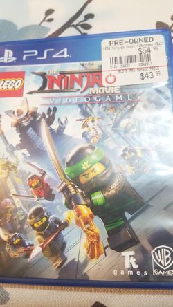 PS4 Ninjago Movie Game