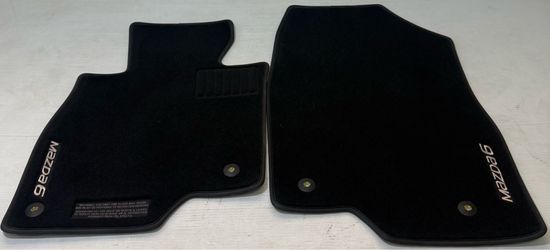 2014 2021 Mazda 6 FRONT LEFT & RIGHT CARPET FLOOR MAT OEM BLACK