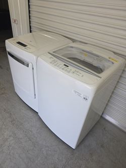 LG washer and dryer like new very good condition you got 60 days warranty