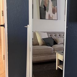 White 360 Rotating Mirror 