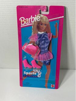 Vintage 1995 Barbie Sports Fashions Ice Skating Outfit NIP | Mattel 68312