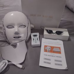Colorful LED Optical Whitening Beauty Mask