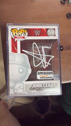 John Cena Signed Funko
