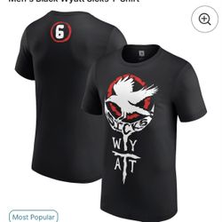 Size Medium - Black WWE Wyatt 6 Tee Shirt