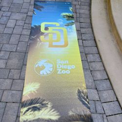 Padres Banner Poster 3’ x 8’