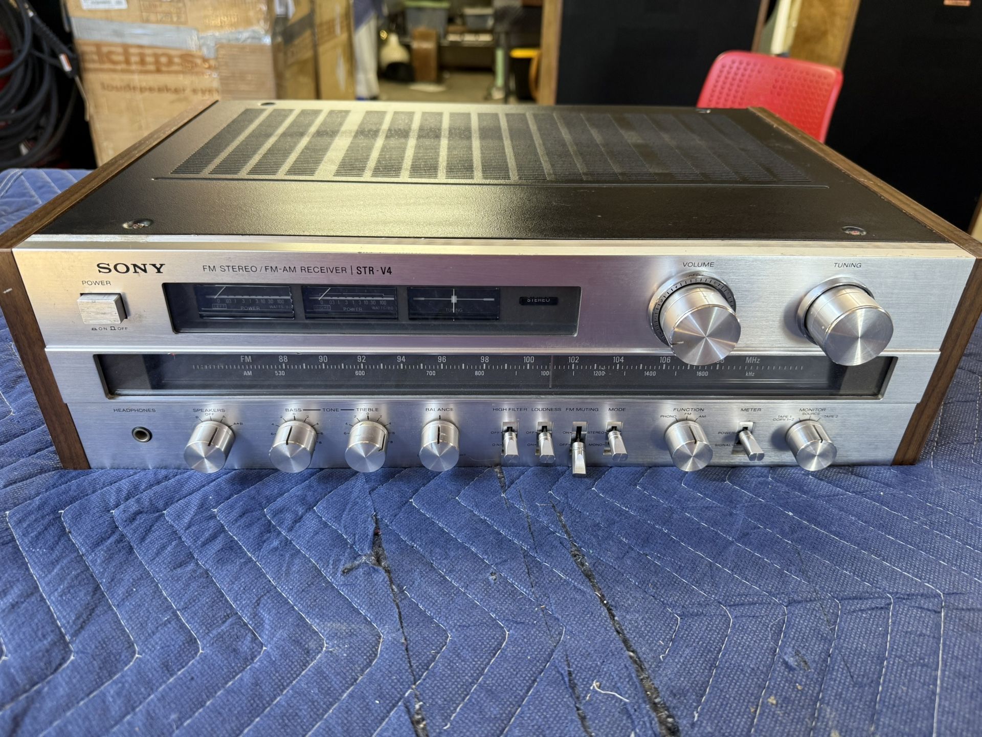 Vintage Sony Str-v4 Receiver