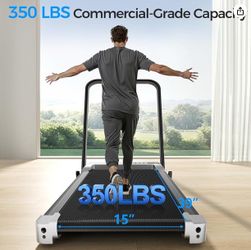 WALKING PAD TREADMILL WITH 8% INCLINE 🏃 Ideal for Walking, Jogging & Home Office Workouts ⛰️ 8% Incline for a More Effective Workout ⚡ Powerful 3.0