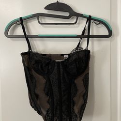 Urban Outfitters Black Corset Top 