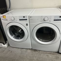 LG Matching Set Washer And Gas 