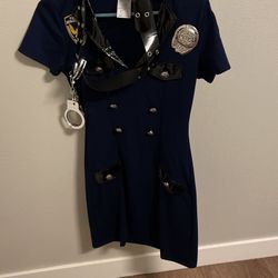Halloween Costume - Police Officer Size Small