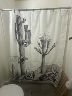 WESTERN SHOWER CURTAIN