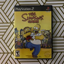 Ps2 The Simpson Game 