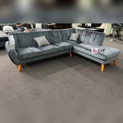Livingroom sectional sofa 111" × 33" × 33" H